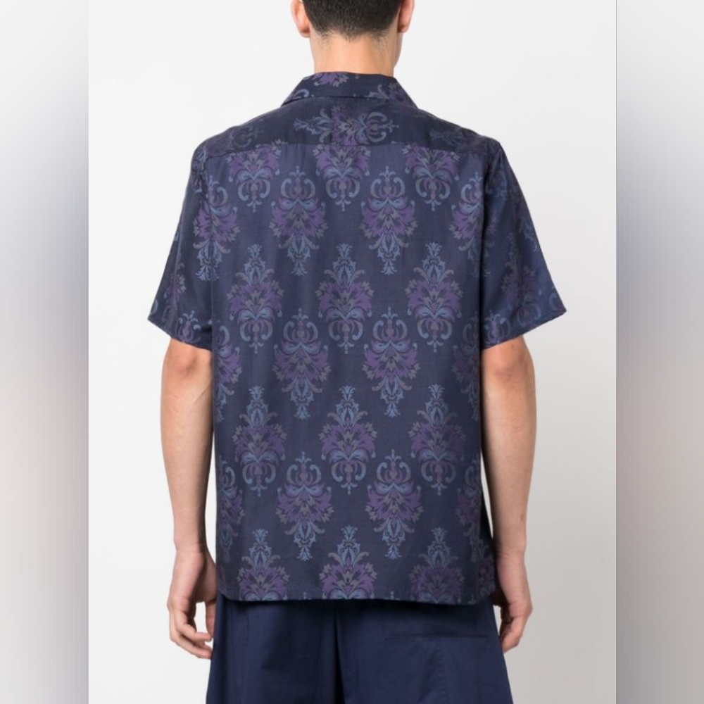 13. Nwot Needles Baroque Pattern Button Up Shirt - image 6